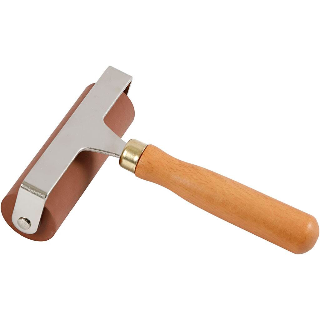 Gummivalse/linoleumsrulle, B: 9,80 cm, 1 stk. billede