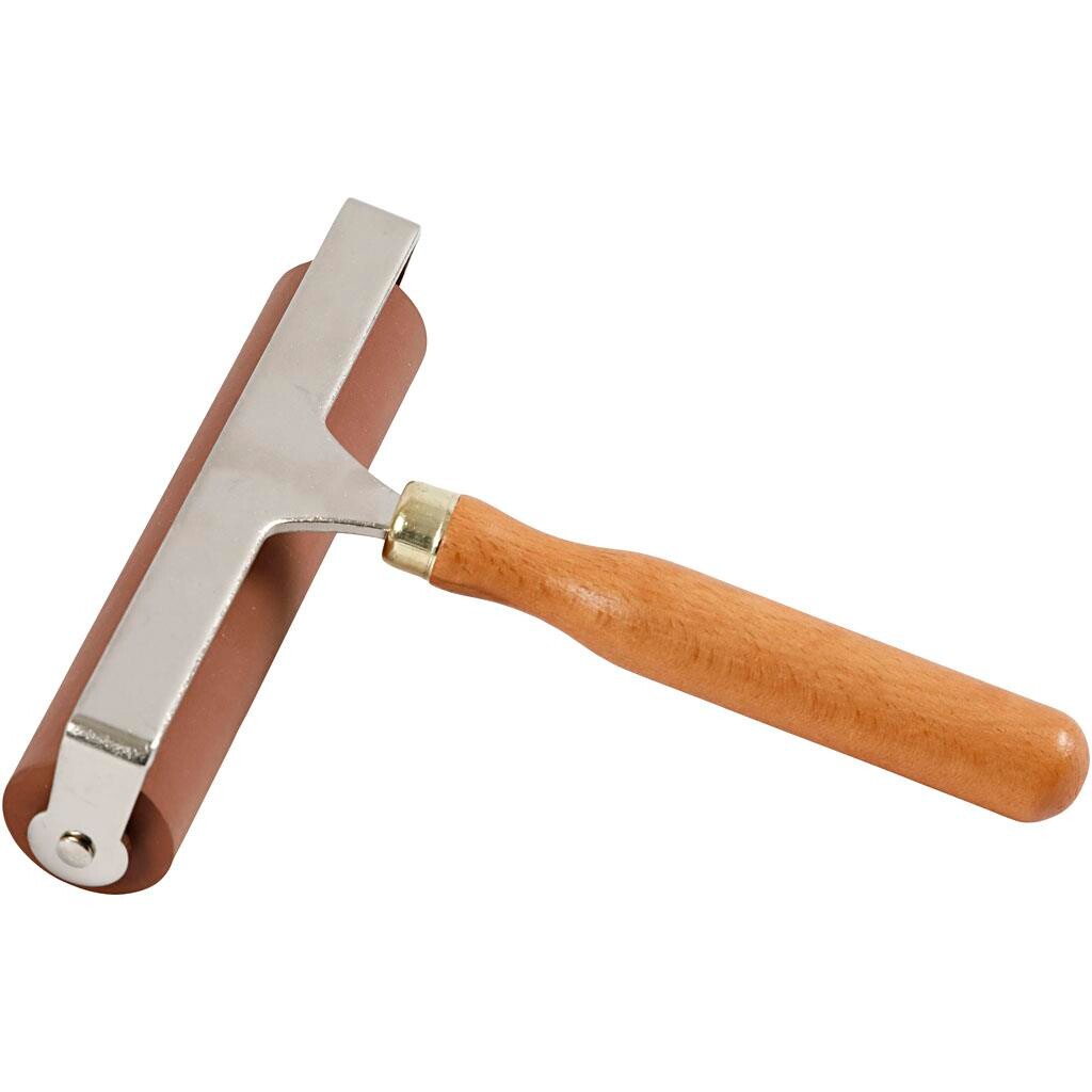 Gummivalse/linoleumsrulle, B: 14,70 cm, 1 stk. billede