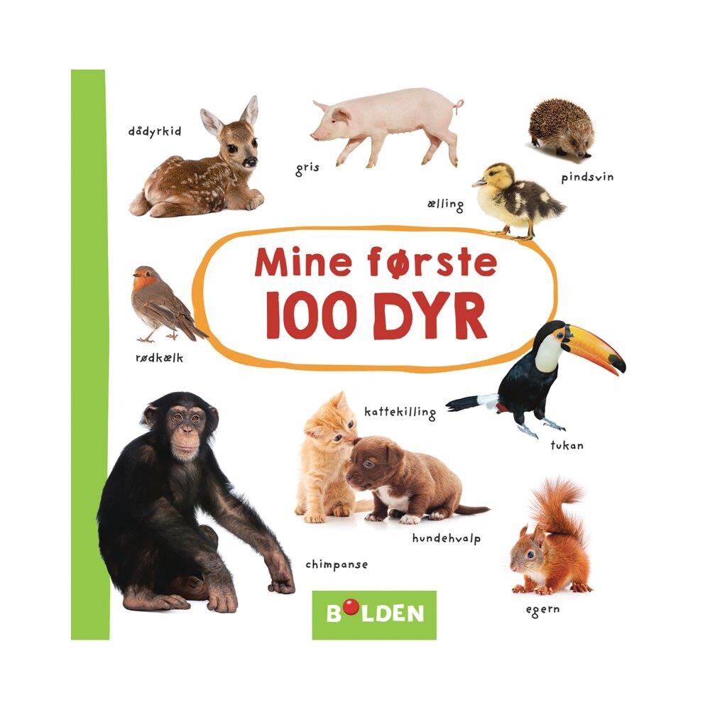 Bog Mine Første 100 Dyr 0 2 år