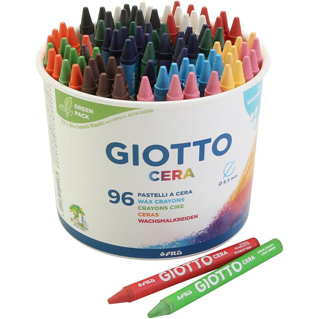 GIOTTO vokskridt, 96 stk./ 1 pk.