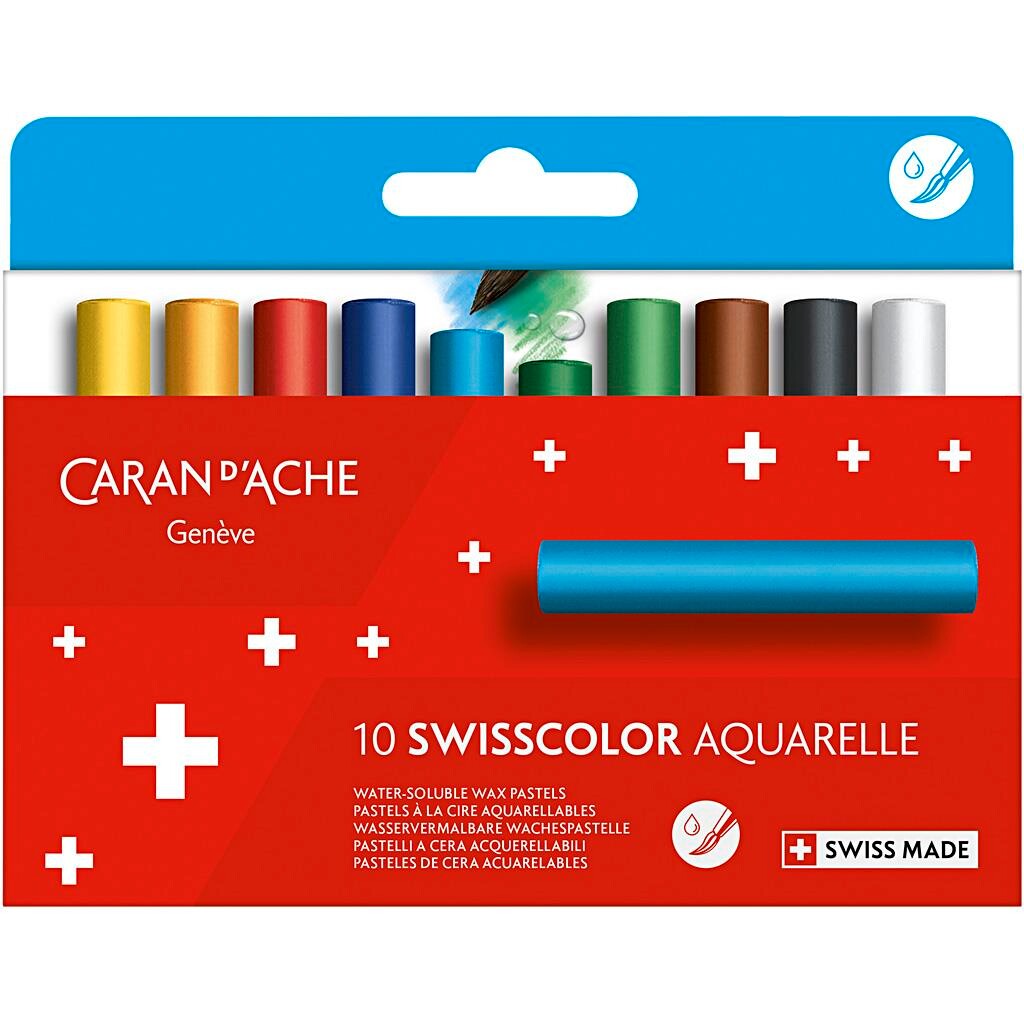 Neocolor II Akvarel Junior, ass. farver, 10 ass. billede