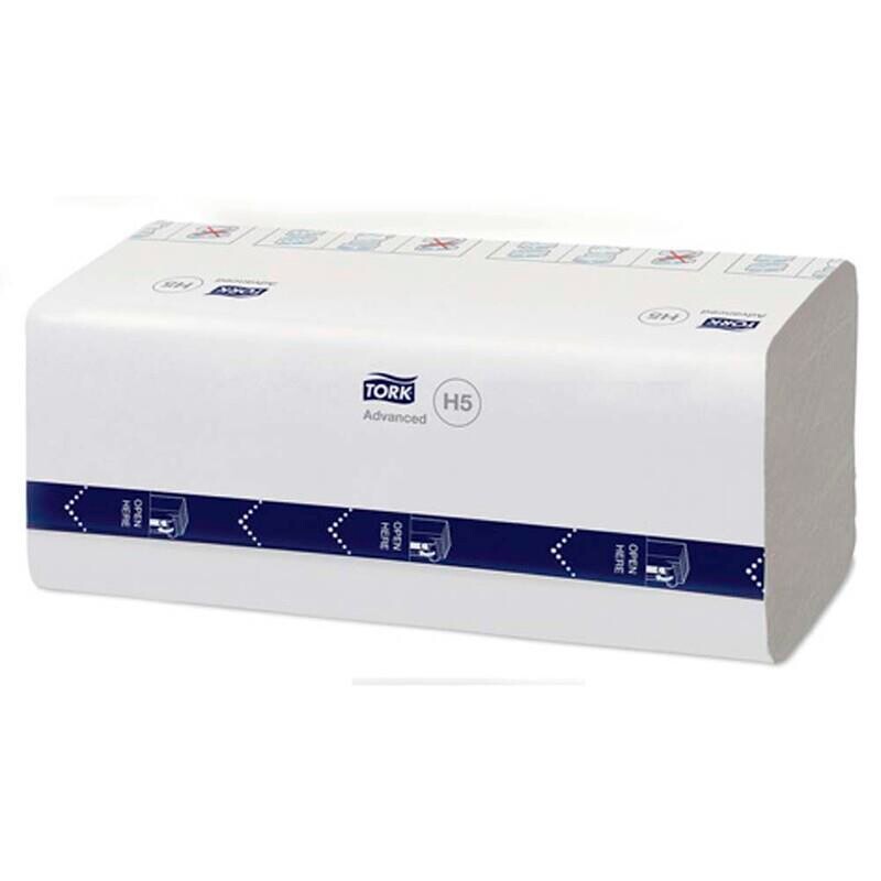 Papirhåndklæde Tork PeakServe hvid 100589 H5 Advanced 3240 ark billede