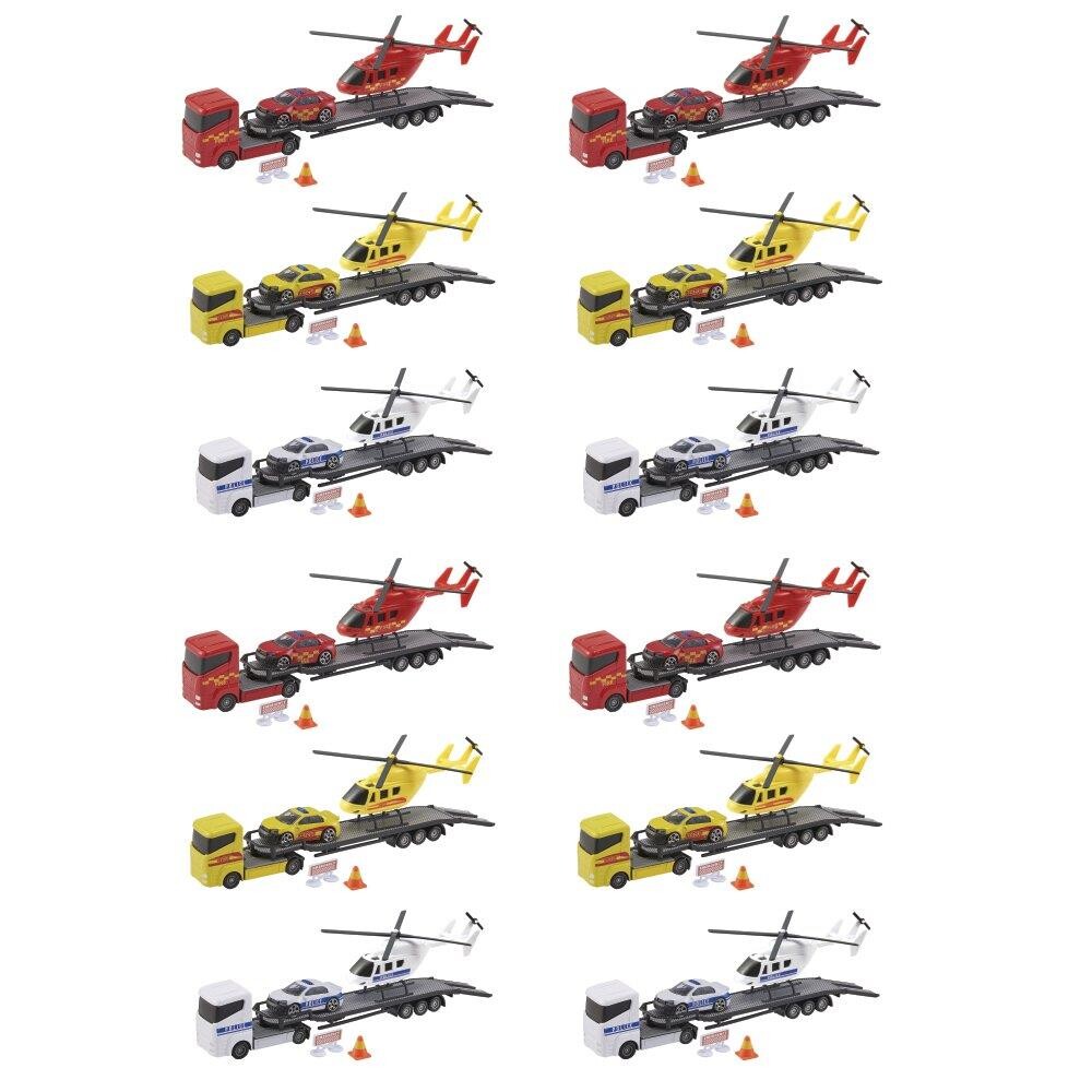 Billede af Biler, Heli Transporter, 12 stk. ass.