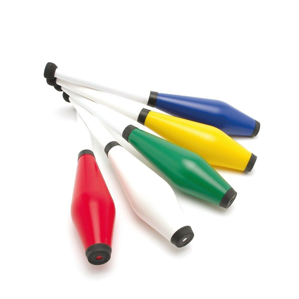 Jonglørkegler - 5 stk - H:46,5 cm