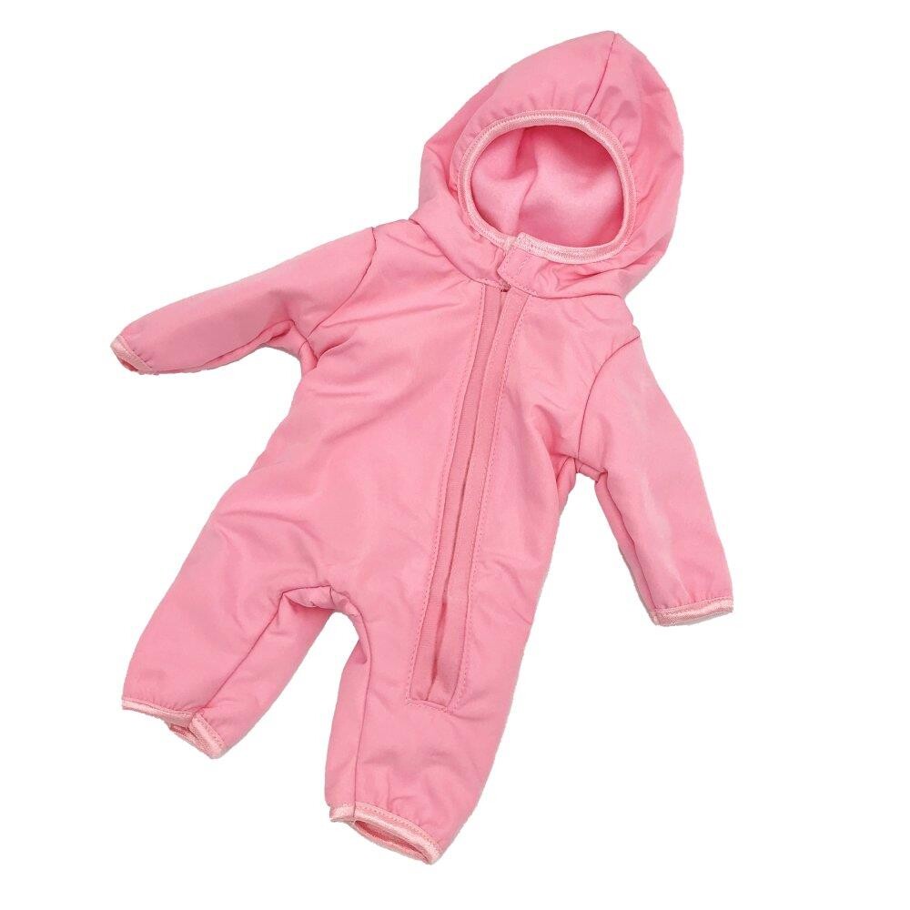 Billede af Dukketøj, 42-46 cm, Pink flyverdragt
