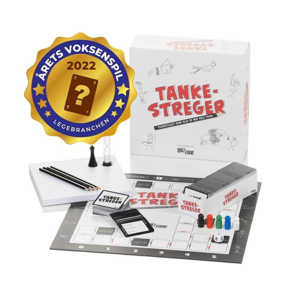 Spil, Tankestreger tegnespil - fra 8+