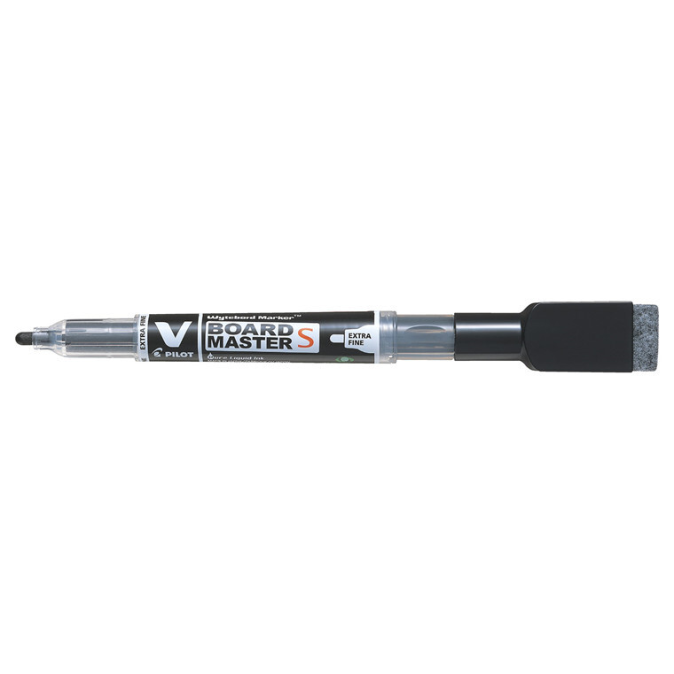 Pilot whiteboard marker, twin, magnet og visker