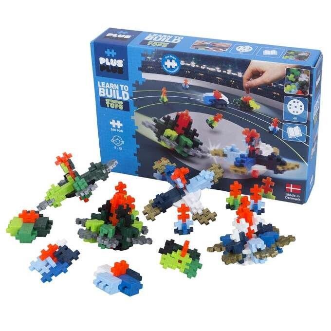 Billede af Plus Plus - Learn to Build Spinning Tops