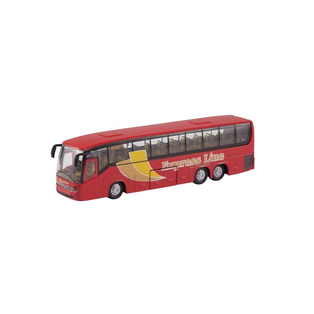 Billede af Biler - Bus, Rød, 16 cm, ass 1 stk