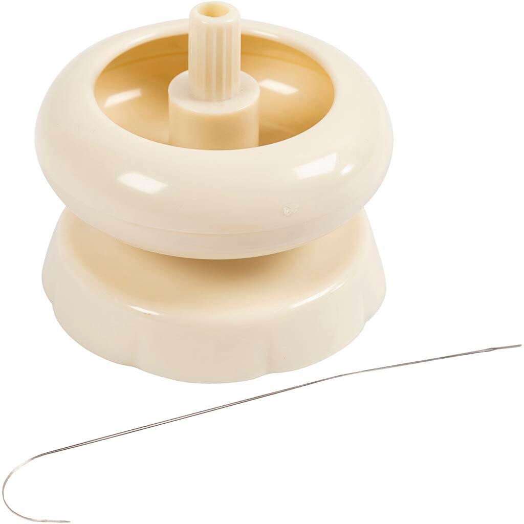 Perlekarrusel, str. 7x7 cm, 1 stk. billede