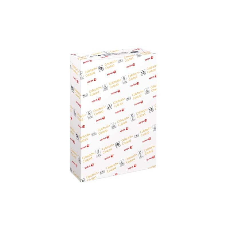 Xerox, Colotech+ Gloss, Gloss 2-sidet bestrøget, white, træfri ECF 150g/m2 210mm x 297mm, A4, Smal b