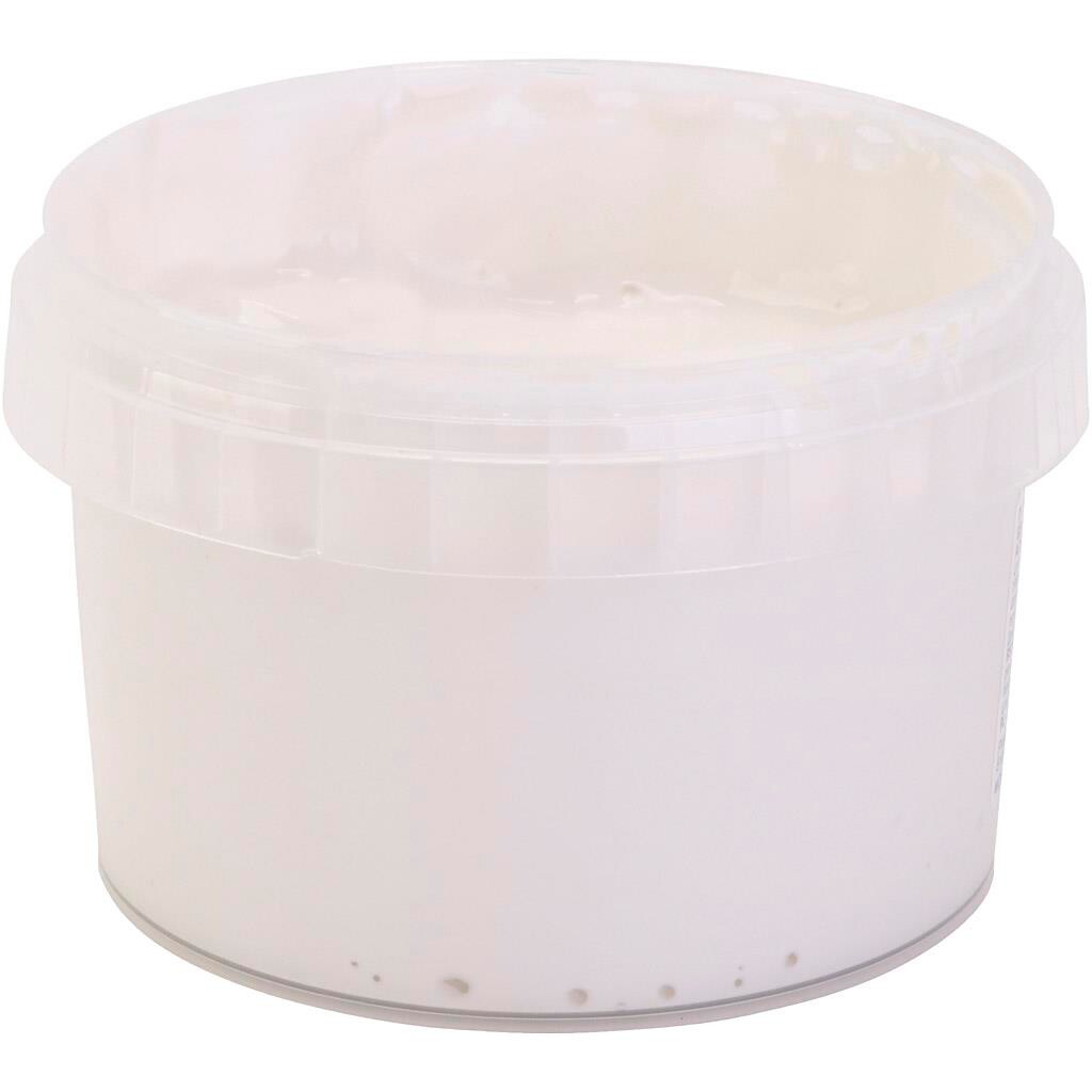 Billede af PRIMO fingermaling, hvid, 250 ml/ 1 fl.