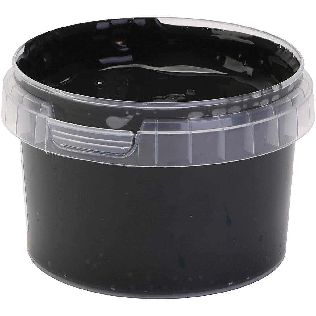 Billede af PRIMO fingermaling, sort, 250 ml/ 1 fl.