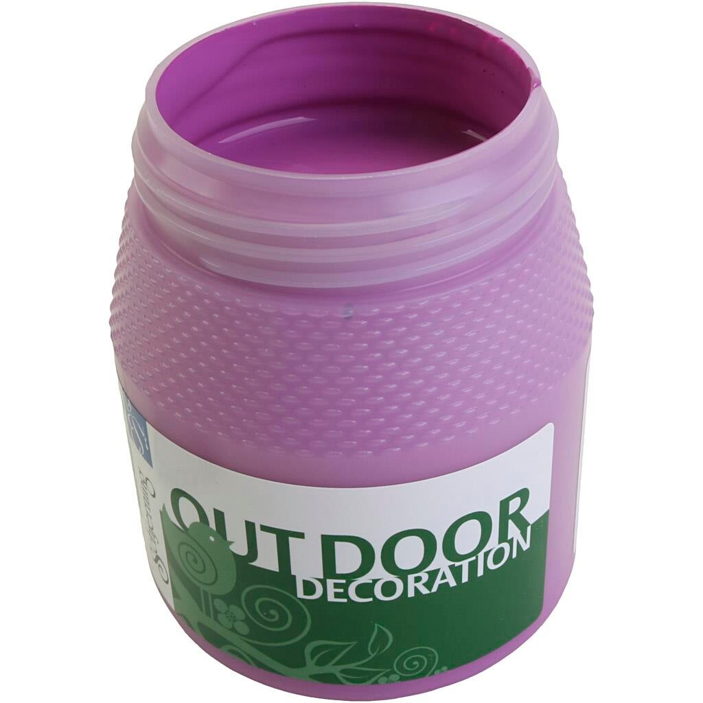 Billede af Udendørsmaling, lilla, 250 ml/ 1 fl.