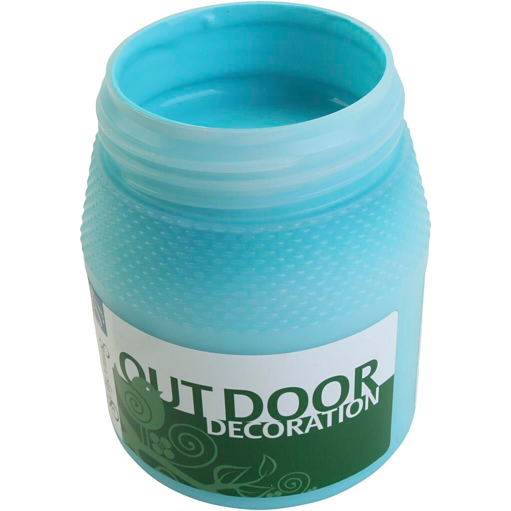 Billede af Udendørsmaling, turquoise blue, 250 ml/ 1 fl.