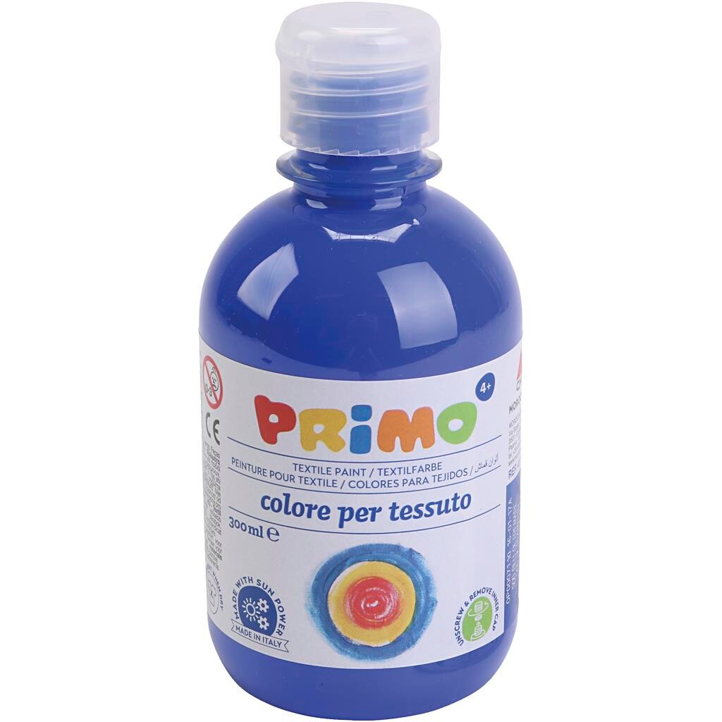 Billede af Tekstilmaling, mørk blå, 300 ml/ 1 fl.