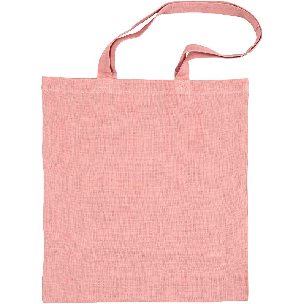 Mulepose, str. 38x42 cm, 185 g, rosa, 1 pk. billede