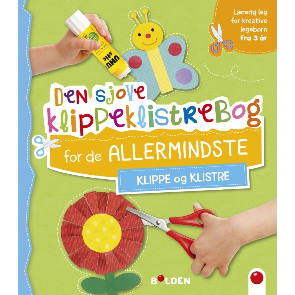 Billede af Den sjove klippeklistrebog