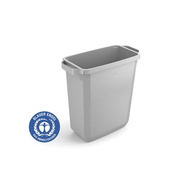 DURABIN®Affaldsspand 60l ECO, rektangulær, Grå billede