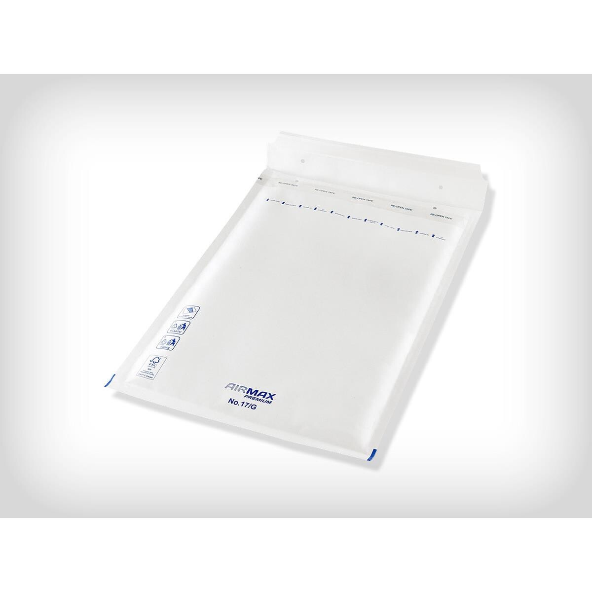 Boblepose Airmax 250x350mm hvid No. 17/G indv. 230x340mm 100stk/pak