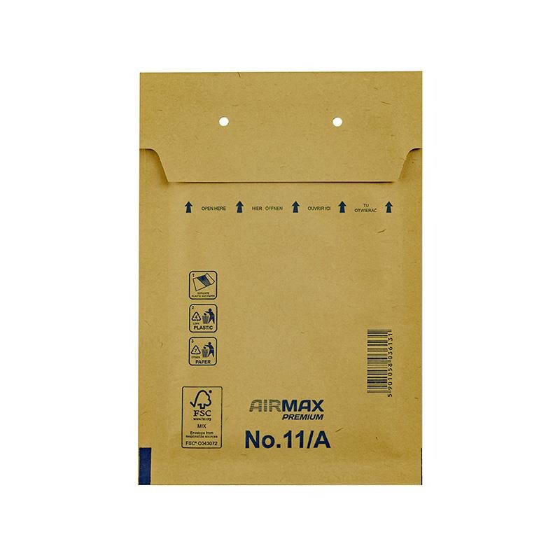 Boblepose Airmax 120x175mm brun No. 11/A 200 stk. billede