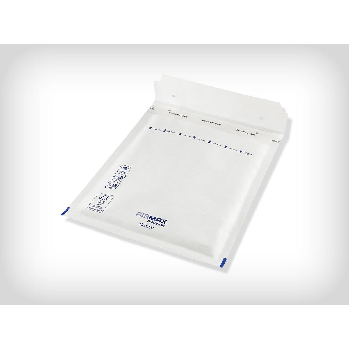 Boblepose Airmax 170x225mm hvid No. 13/C indv. 150x215mm 100stk/pak