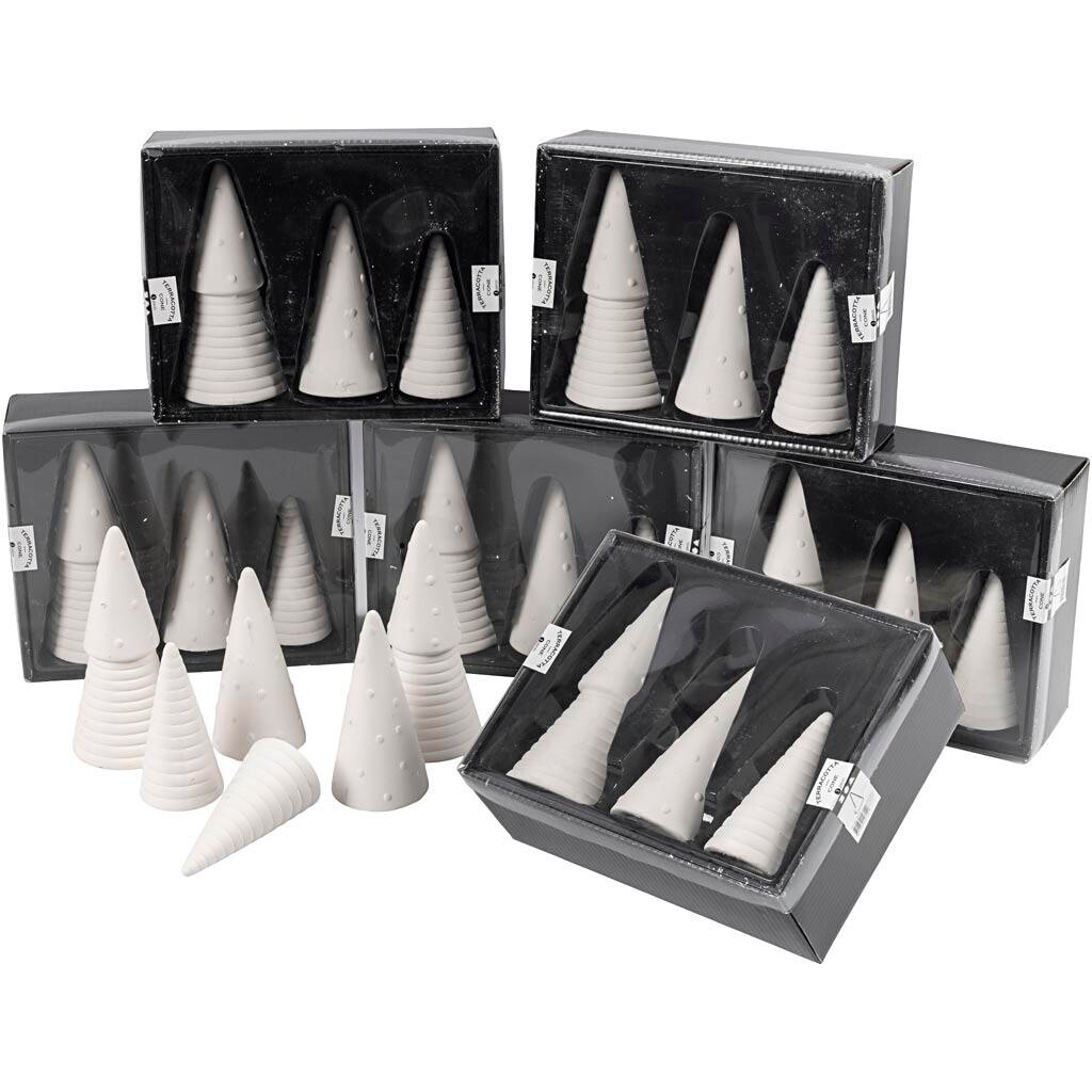 Juletræer, 24 stk./ 1 pk. billede