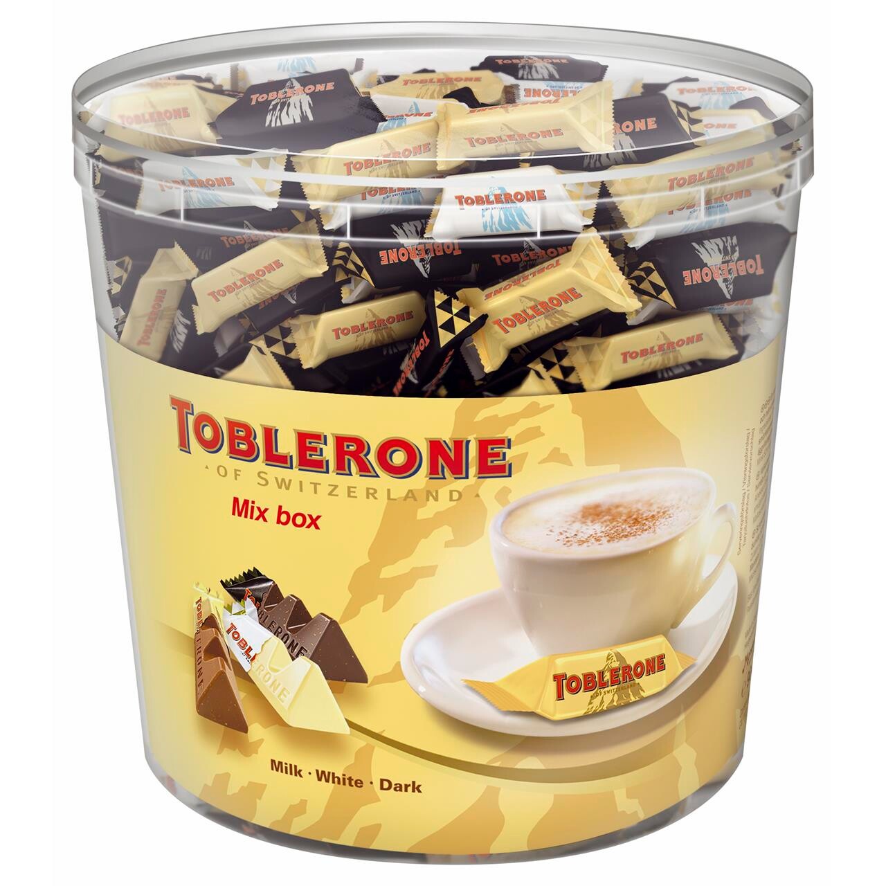 Chokolade Toblerone Tiny mix 904gram/pak billede