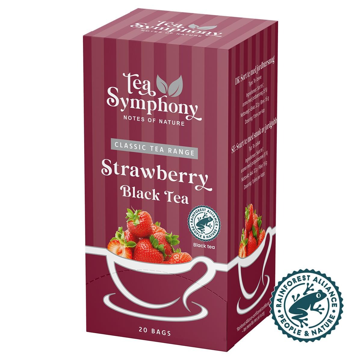 TE Symphony BKI strawberry tea 20breve/pak RFA billede
