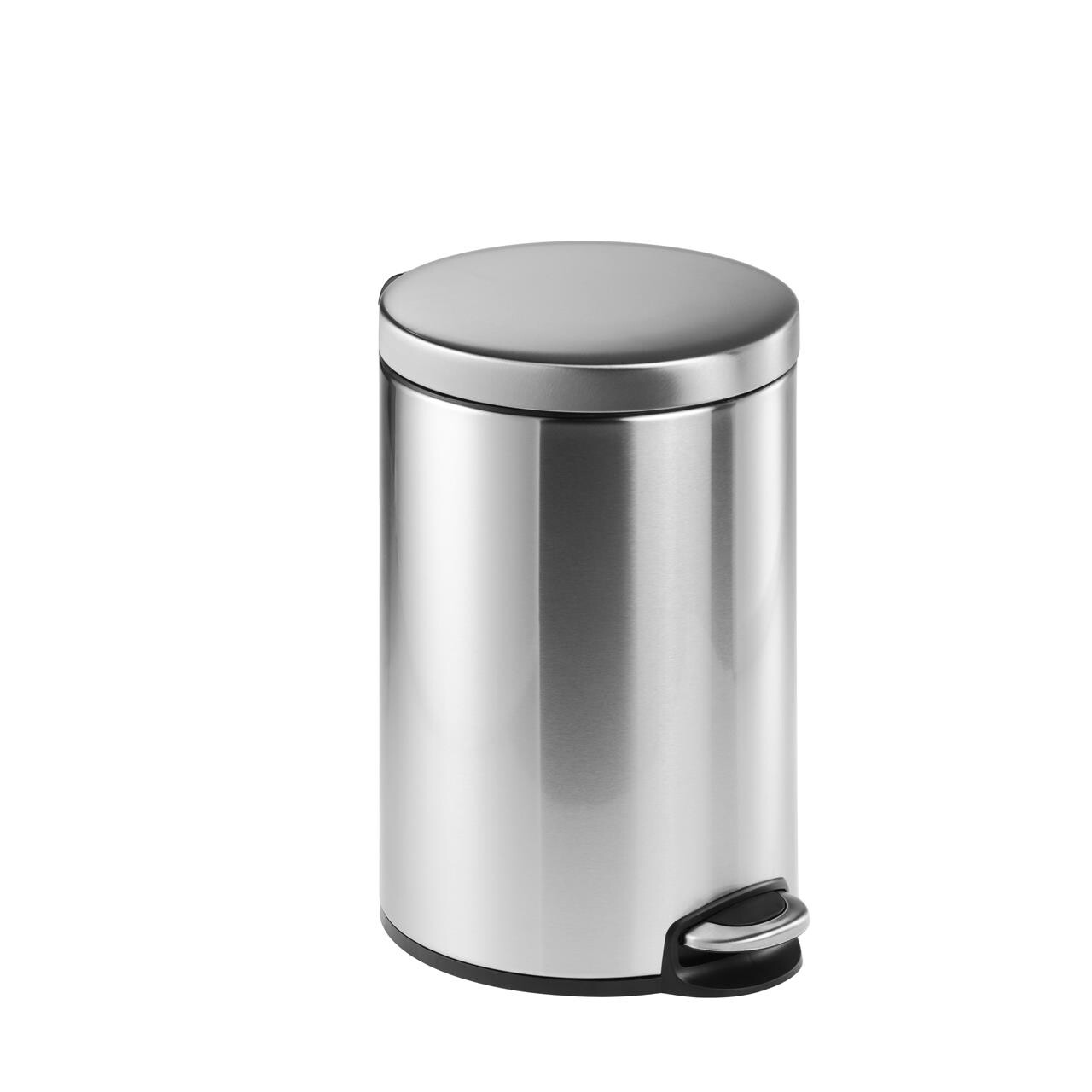 Durable 340123 Pedalspand - 12L, Rustfrit Stål - Sølv