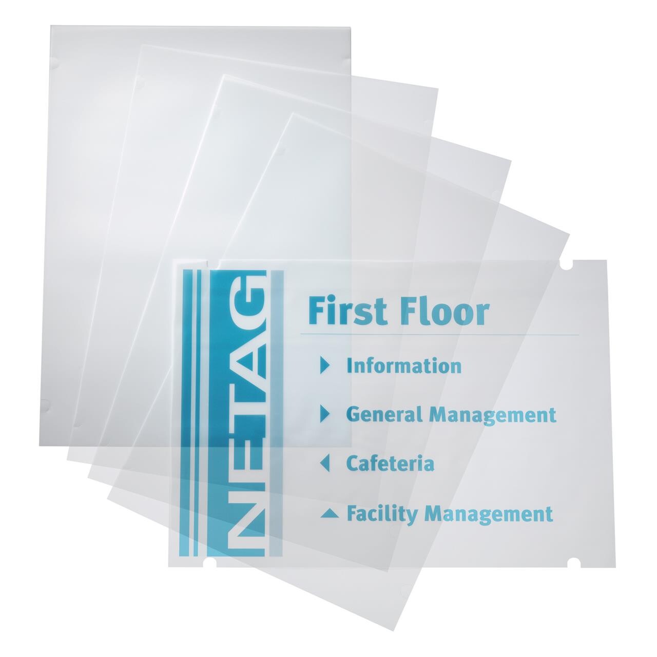 Indstik t/dørskilt 297x420mm (a3 høj) billede