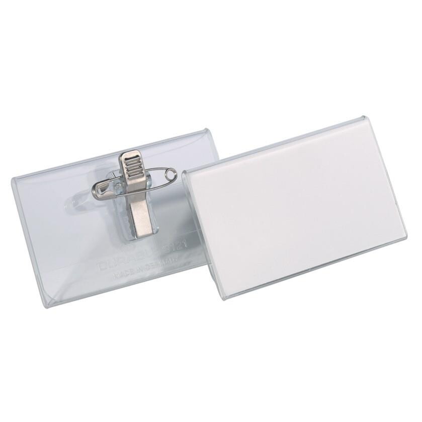 Durable 8121-19, Akryl, Transparent, 75 mm, 40 mm, 25 stk