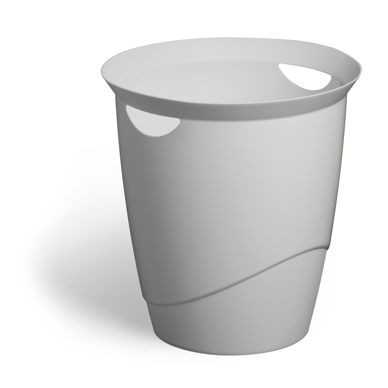 Papirkurv eco 16 liter rund, grå billede