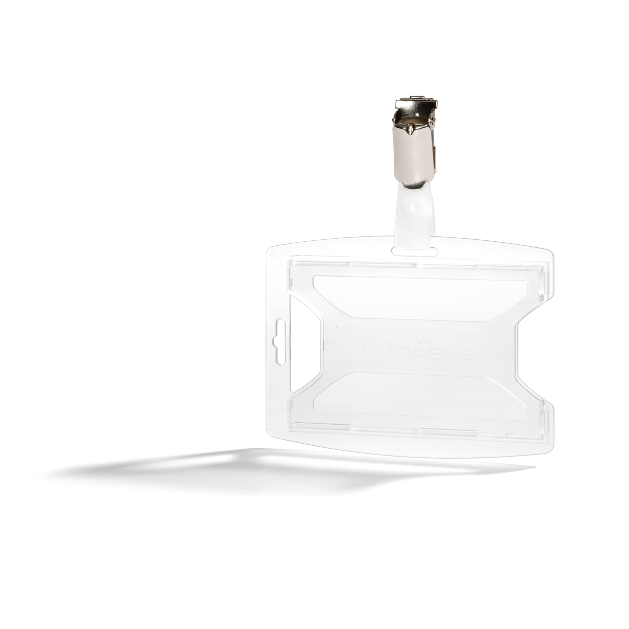 Id-kortholder rexycle® med stropklemme t/1 kort billede