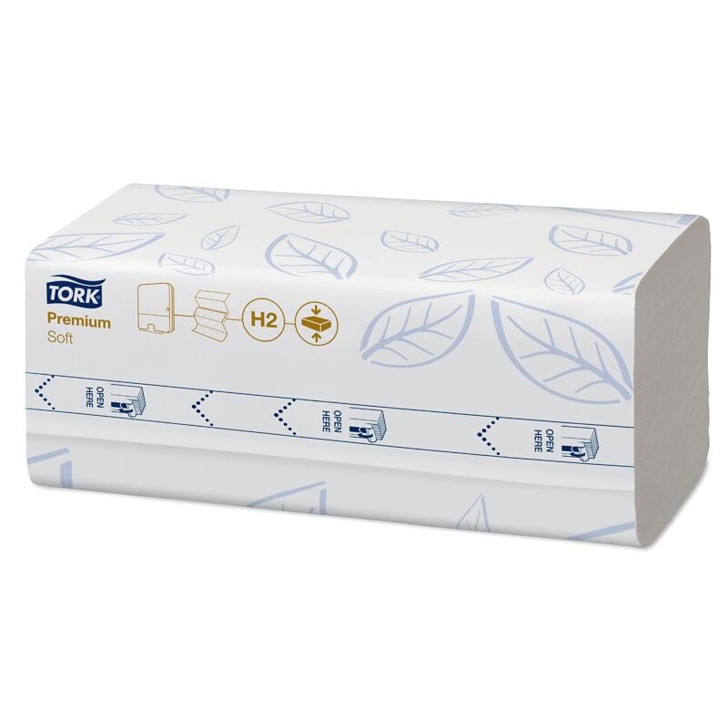 Papirhåndklæde Tork Xpress H2 soft 2-lags 2700 ark billede