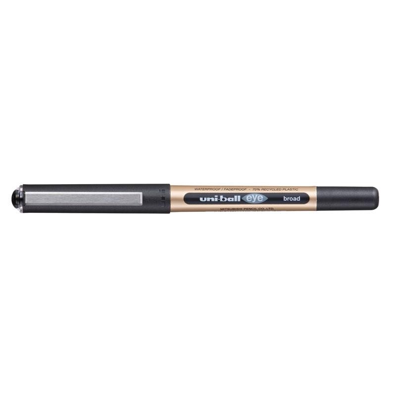 Rollerpen Uni-ball Eye Broad sort stregbredde 1mm 70%