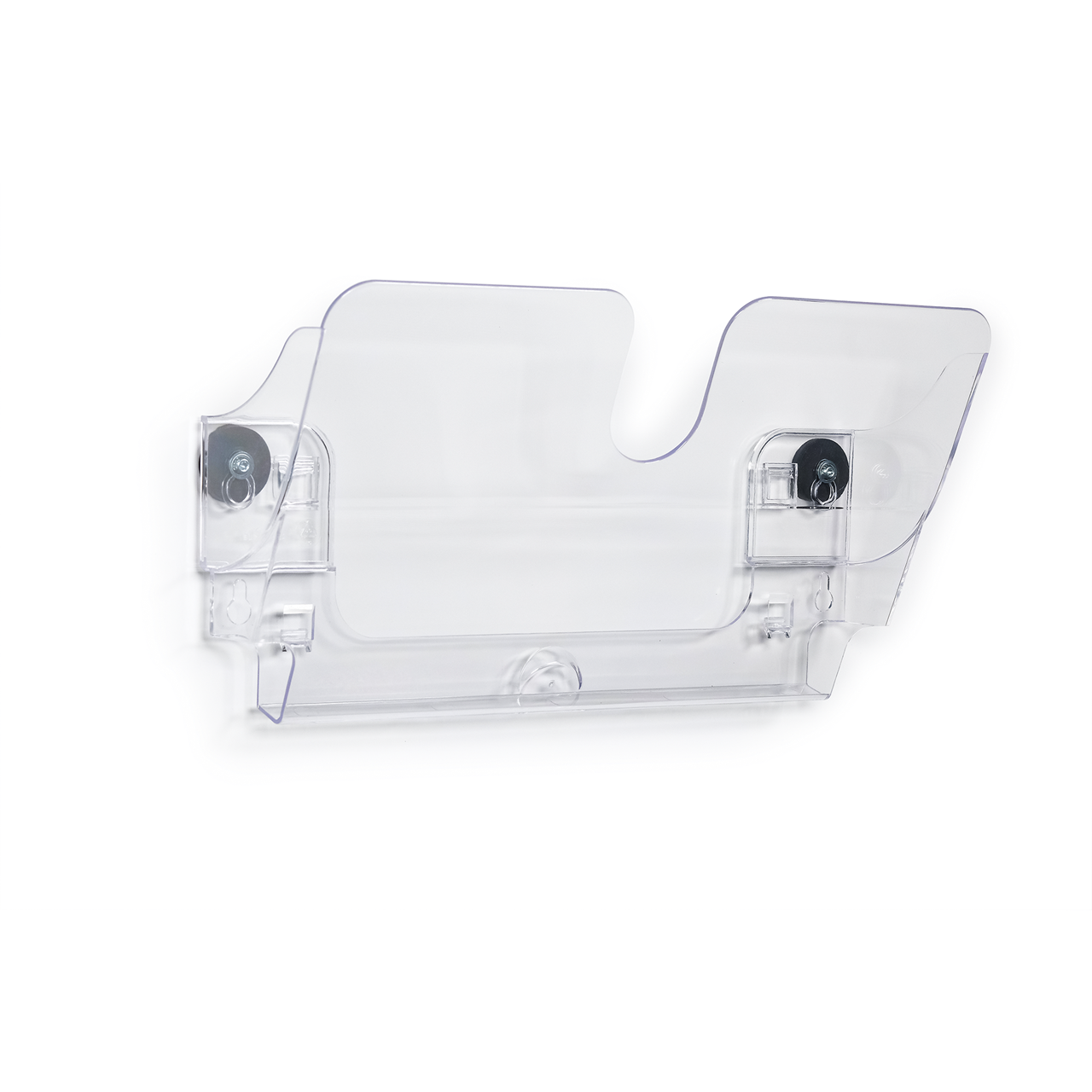 Brochureholder flexiplus A4 tvær magnetisk, klar