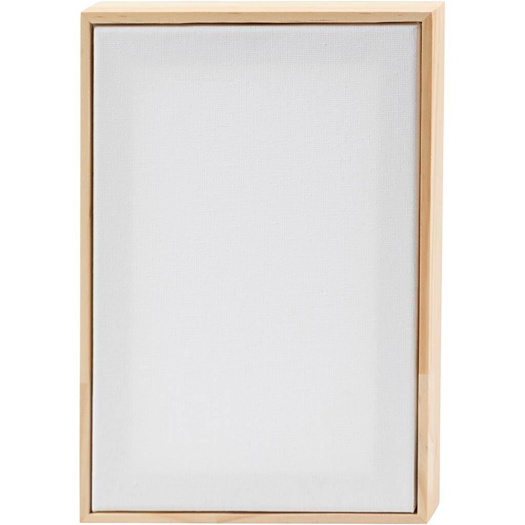 Malerlærred med træramme, str. 15,8x23,8 cm, 280 g