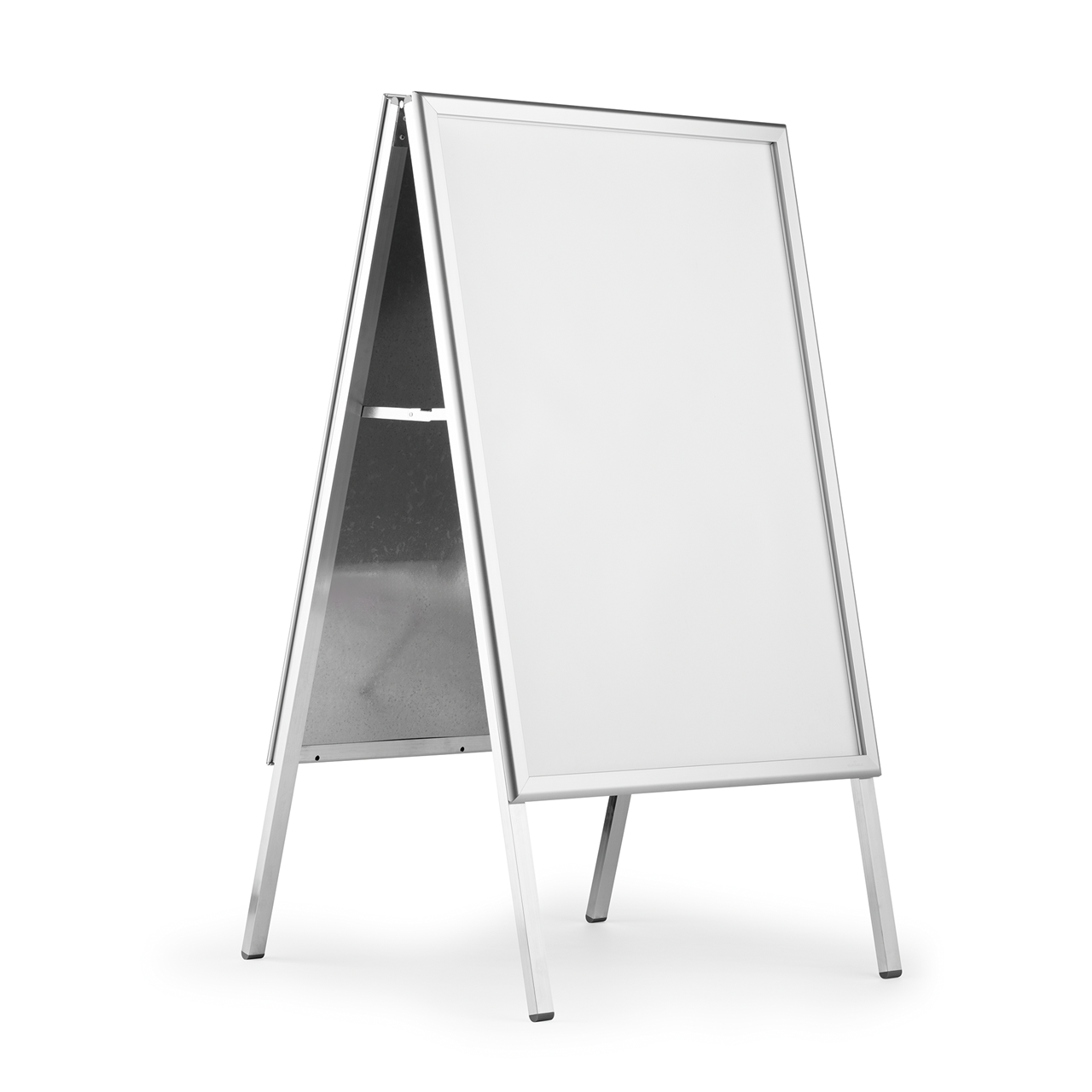 Gadeskilt fold outdoor A1, sølv billede