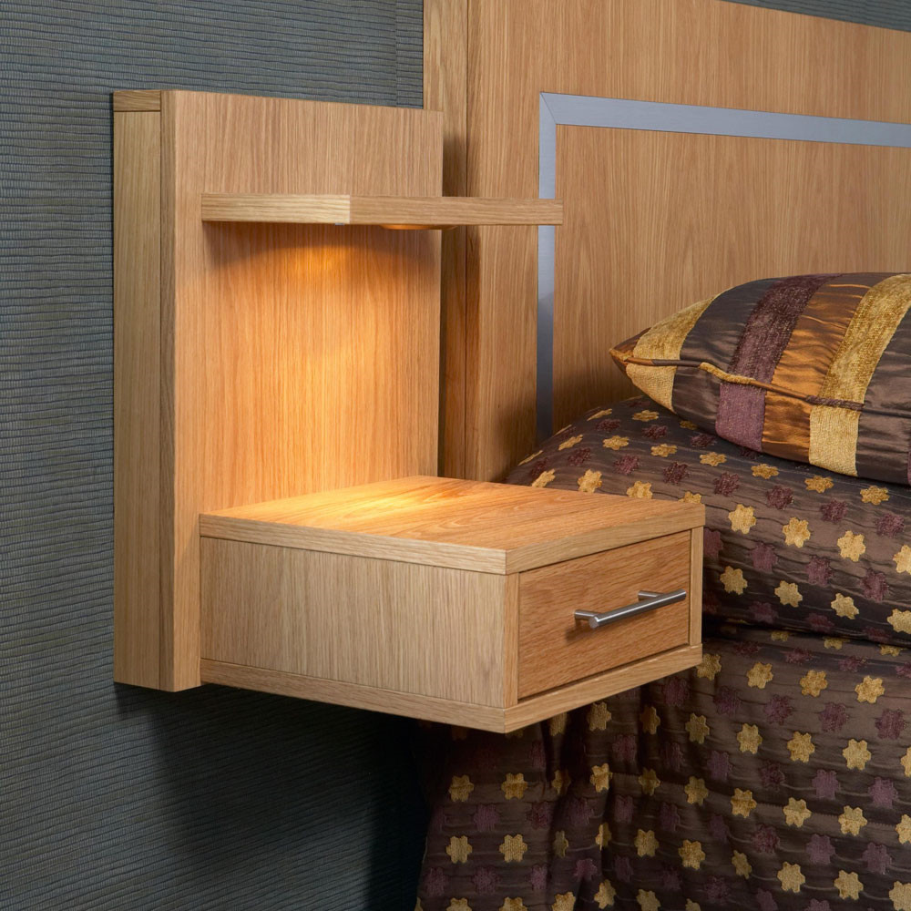 Rapsodi væghængt sengebord, køb natborde online her