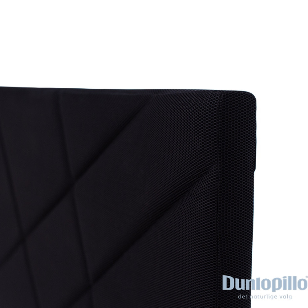 Dunlopillo graphic sengegavl 180 cm Sort sengegavl
