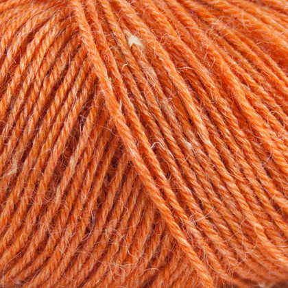 Nettle Sock Yarn, orange