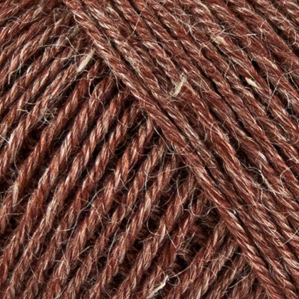 Nettle Sock Yarn, gylden brun