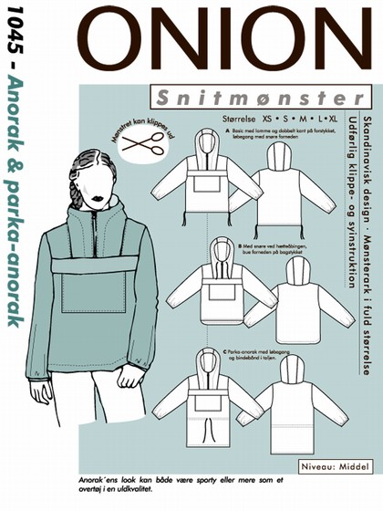 Snitmønster - Anorak & parka-anorak