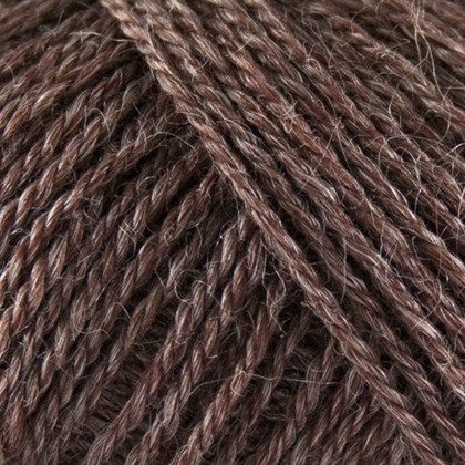 No.3 Organic Wool+Nettles, brun