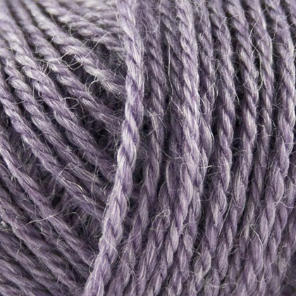 No.3 Organic Wool+Nettles, lys lilla