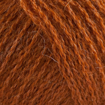 Alpaca+Merino Wool+Nettles, brændt orange