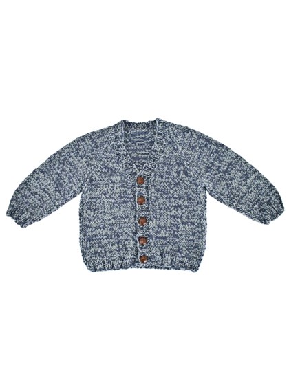 Meleret cardigan (børn)