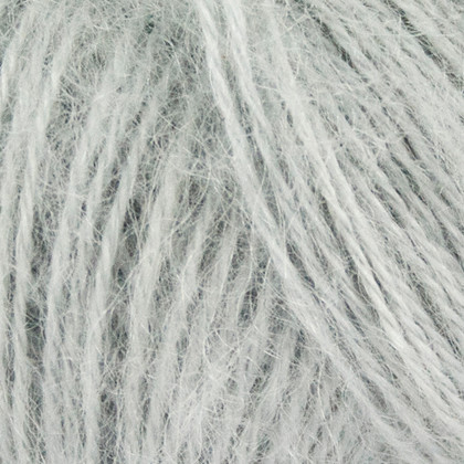 Mohair+Nettles+Wool, lys grå