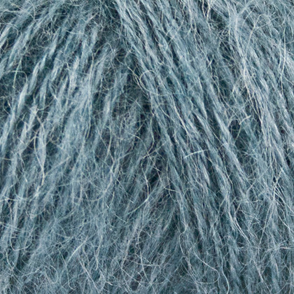Mohair+Nettles+Wool, blå grå